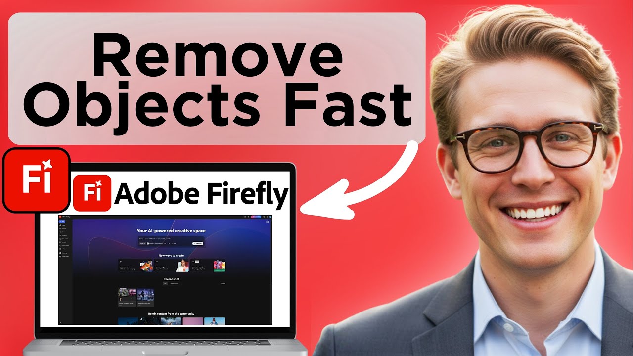 Как удалить любой объект за считанные секунды с помощью Adobe Firefly (проверено)