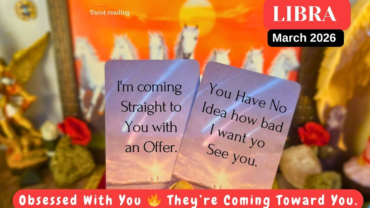 LIBRA ♎️ They Want Only You&hellip; But Their Silence Is Hiding Something Big. March Tarot 