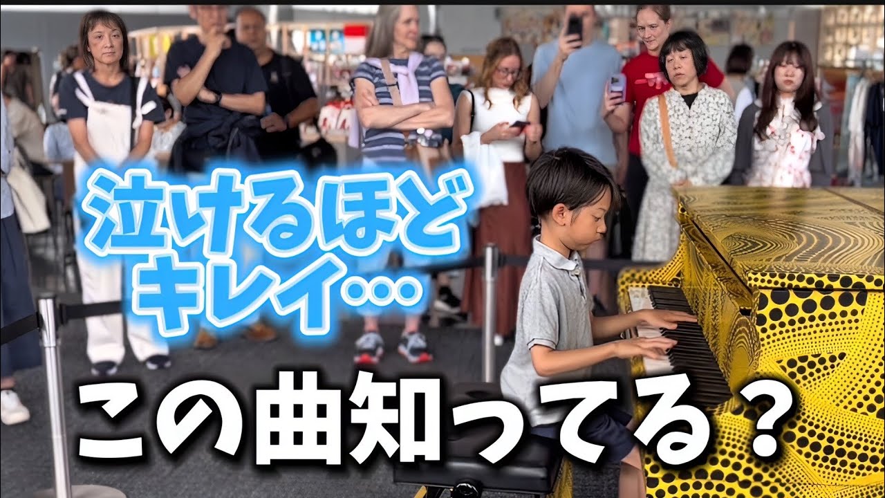 泣けるほどキレイな曲Springをストリートピアノで弾いてみた