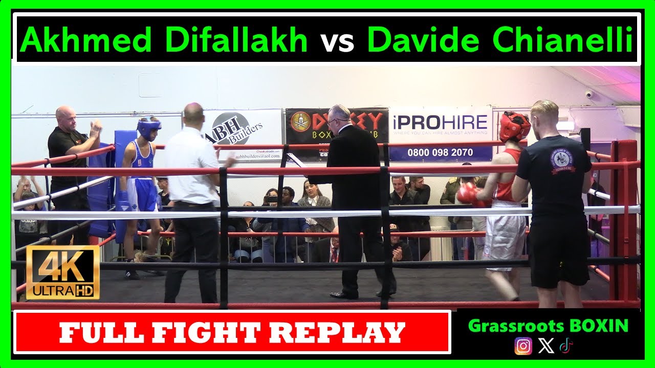 Akhmed Difallakh vs Davide Chianelli - FULL FIGHT - Odyssey Boxing Club Show (25/10/25)