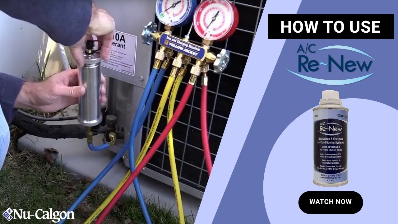 How to Use Nu-Calgon's A/C Re-New