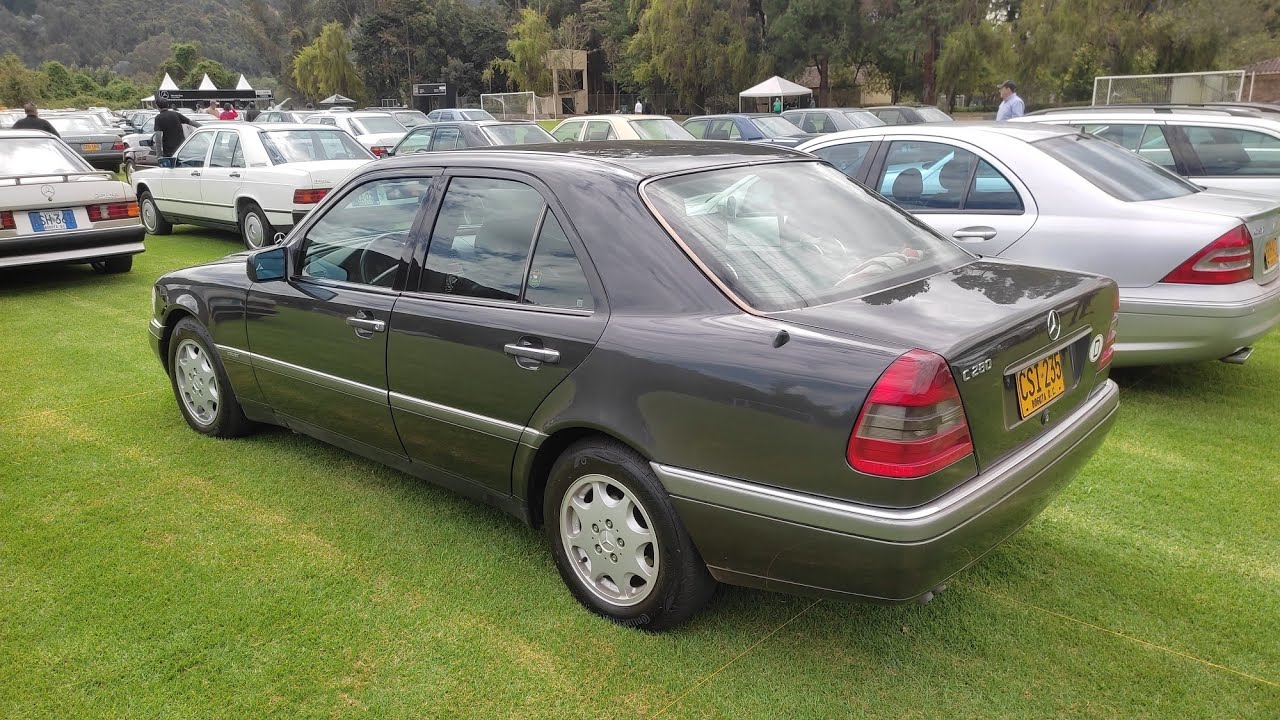 199 Blauschwarz Met 1995 Mercedes-Benz C280 Elegance W202