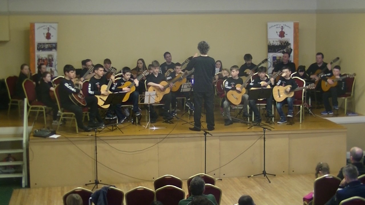 4'33" by John Cage at the Athenry Guitar Orchestra Festival 2017