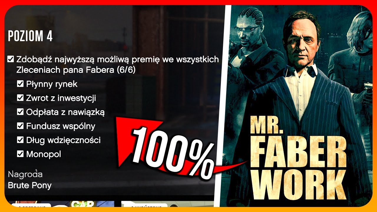 NAJWYŻSZA MOŻLIWA PREMIA na ZLECENIACH FABERA | GTA ONLINE na 100%