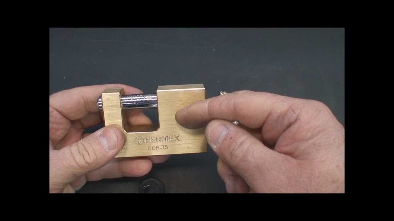 (22) Hermex COR-75 Shutter Lock SPP'd and Raked