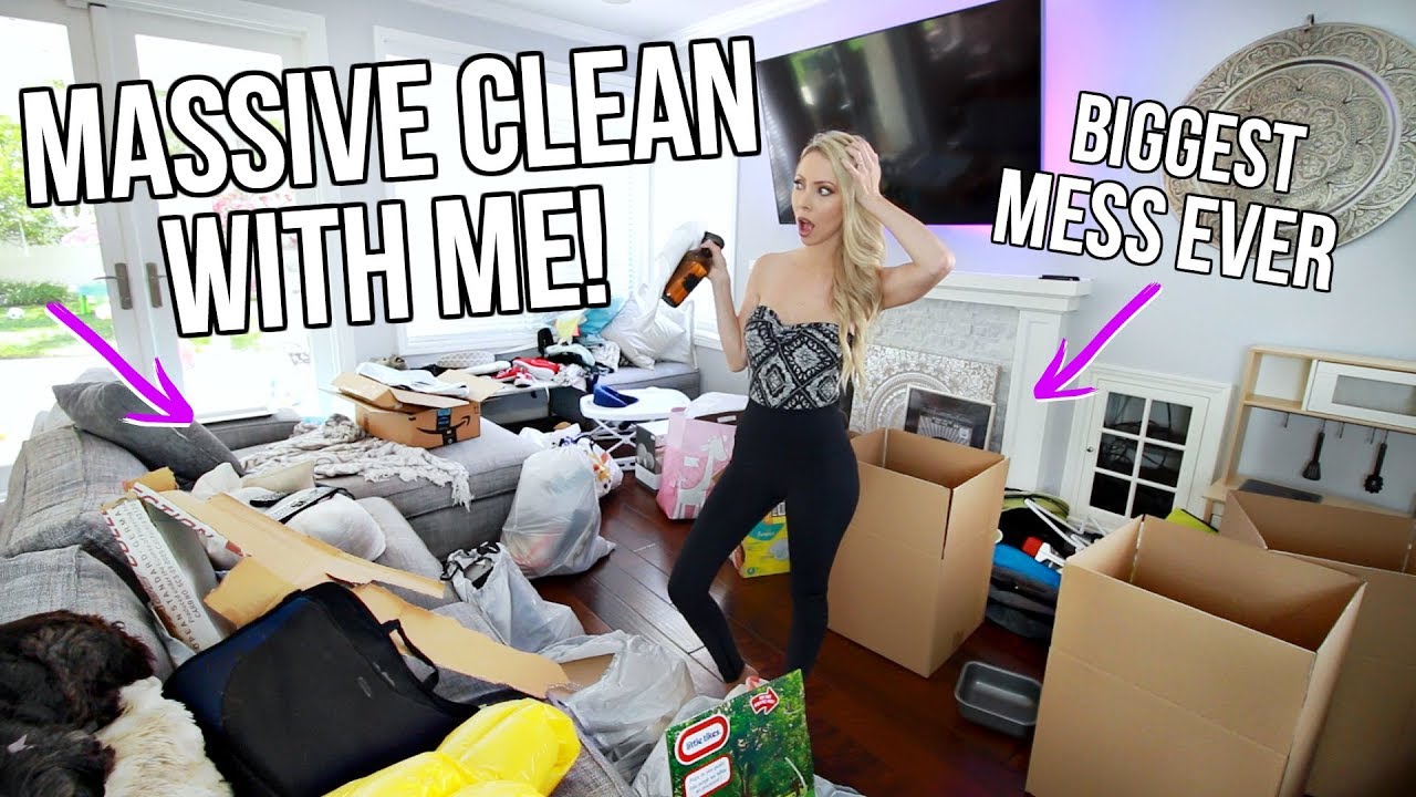 My House is a Disaster! Clean with Me!