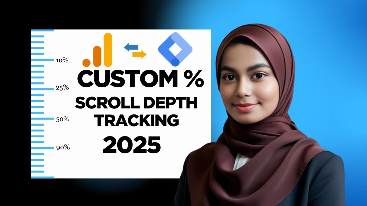 Custom Percentage Scroll Depth tracking with Google Analytics 4 2025 | scroll depth tracking GA4
