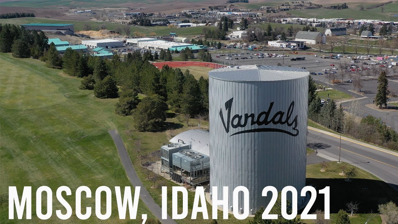Move To Moscow Idaho| 4K Drone Footage Of Downtown, University of Idaho College, and more!