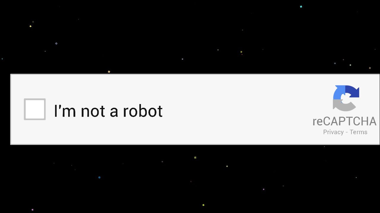 I am not a robot l By TestFiles