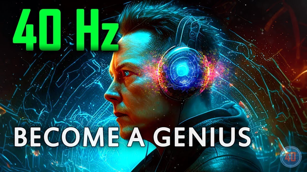 Get ELON MUSK Level (Super Intelligence) with (3 HOURS) of 40 Hz Gamma Binaural Beats for FOCUS