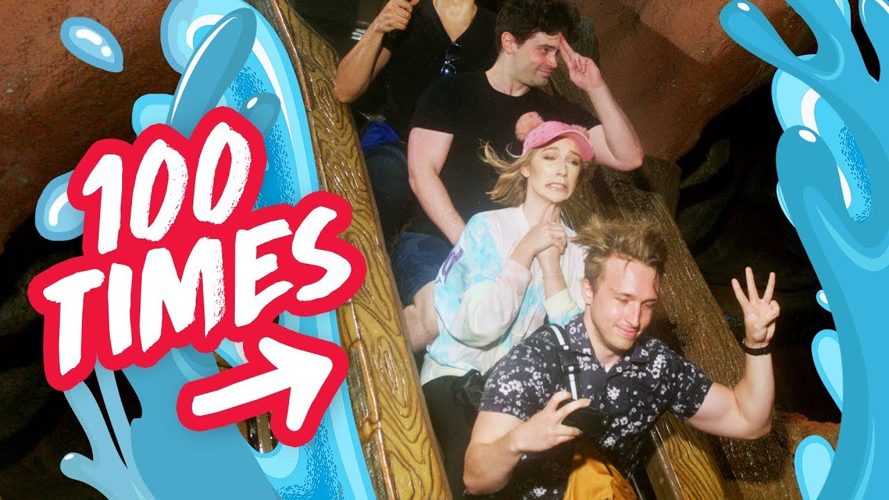 CAN WE RIDE SPLASH MOUNTAIN 100 TIMES?
