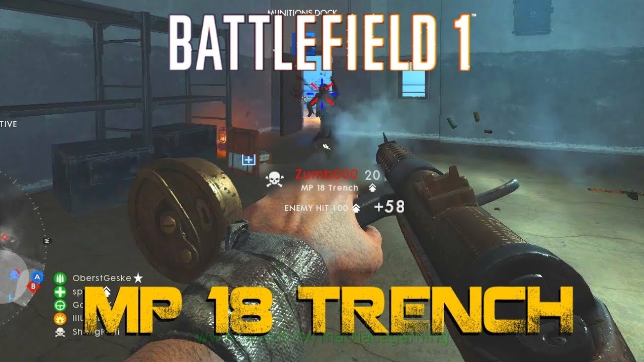 Battlefield 1 - MP 18 Trench | Default beast