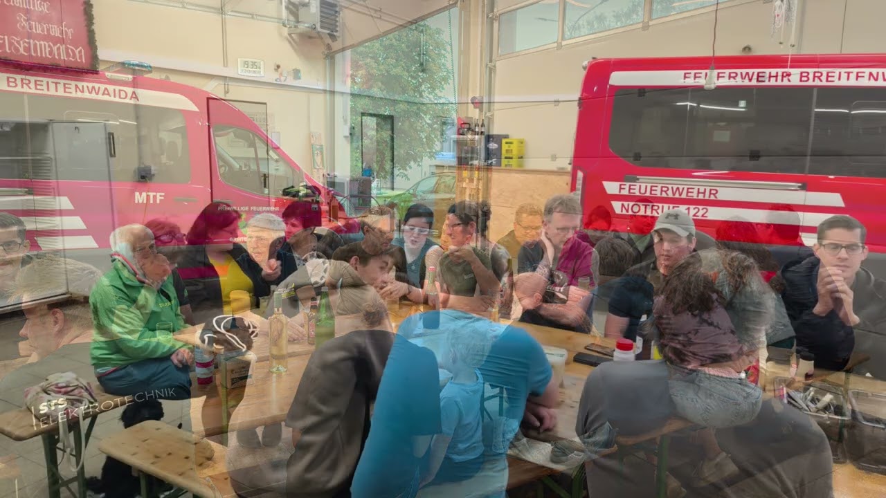 Maibaum umschneiden 2025 der FF Breitenwaida