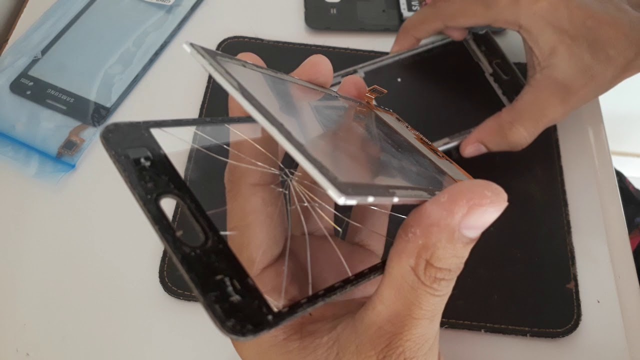Troca Tela vidro Touch Samsung Galaxy Gran Prime