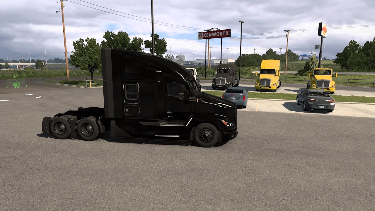 My Blacked Out Kenworth T680 100th Anniversary Edition In American Truck Simulator