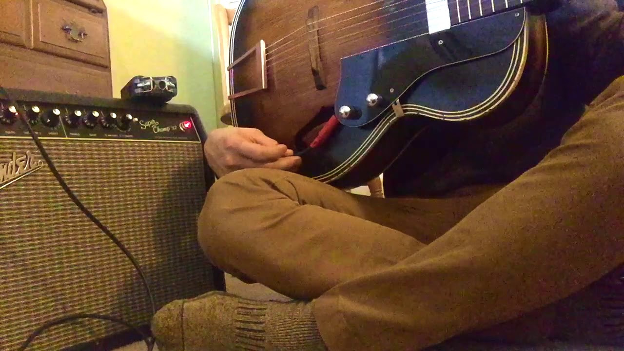 Electrify Your Vintage Archtop Guitar without any mods or soldering!