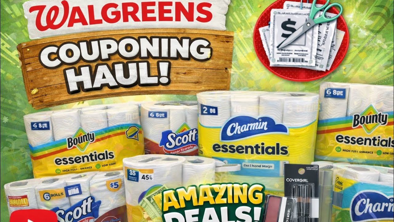 Walgreens Couponing Haul | Paper Stock Up Deals + Easy Savings! #walgreens #couponing #dealsthisweek