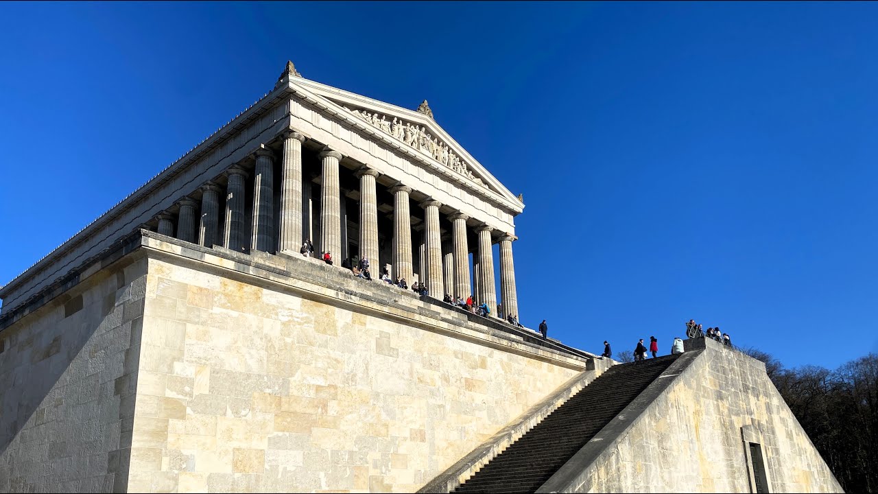 🏛️Walhalla bei Regensburg l Rundgang durch die deutsche Ruhmeshalle - OBERPFALZ