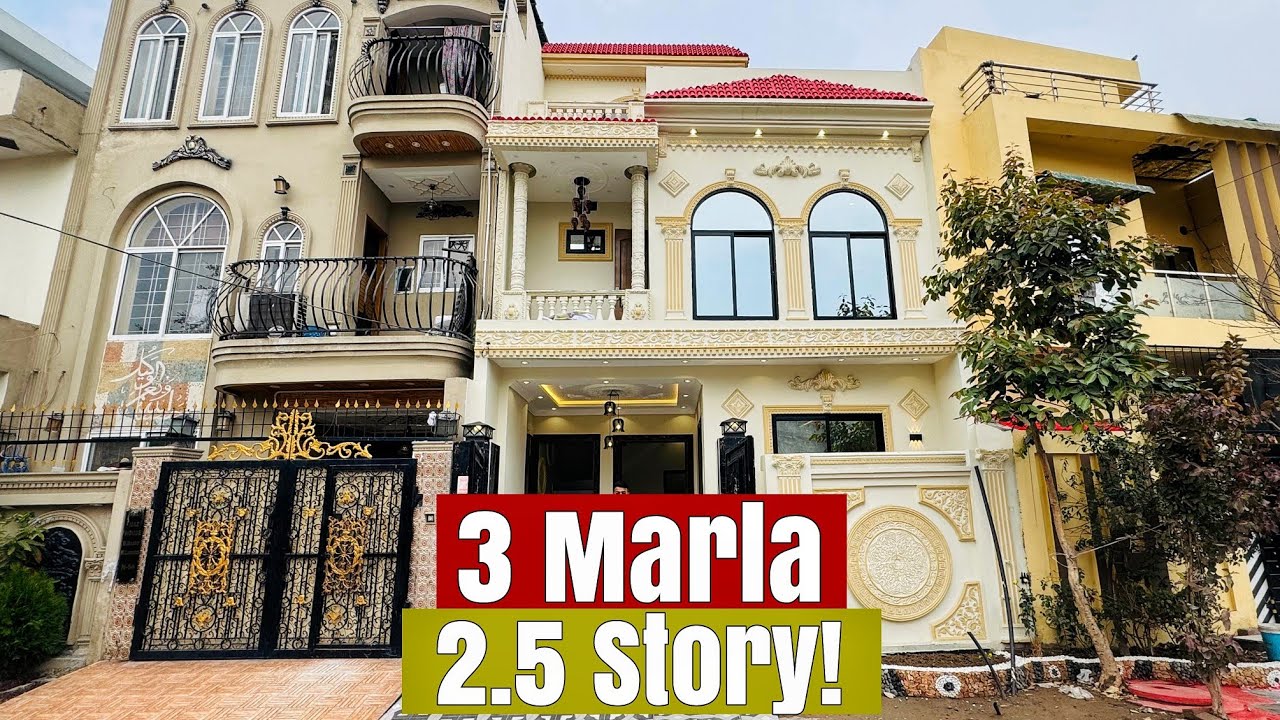3 Marla 2.5 Story House For Sale In Al Rehman Garden Phase 2 Lahore Husnain Builders 