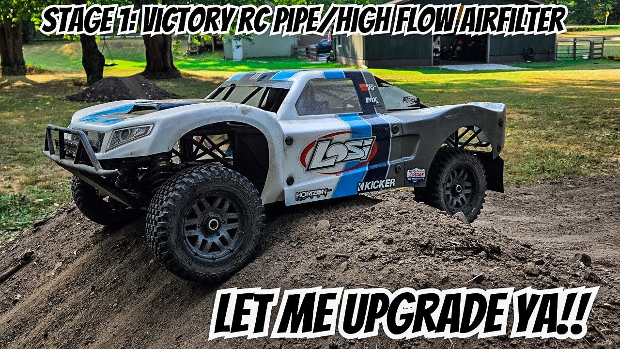 Upgrading, Top Speed, Testing And Bashing My LOSI 5ive T 2.0