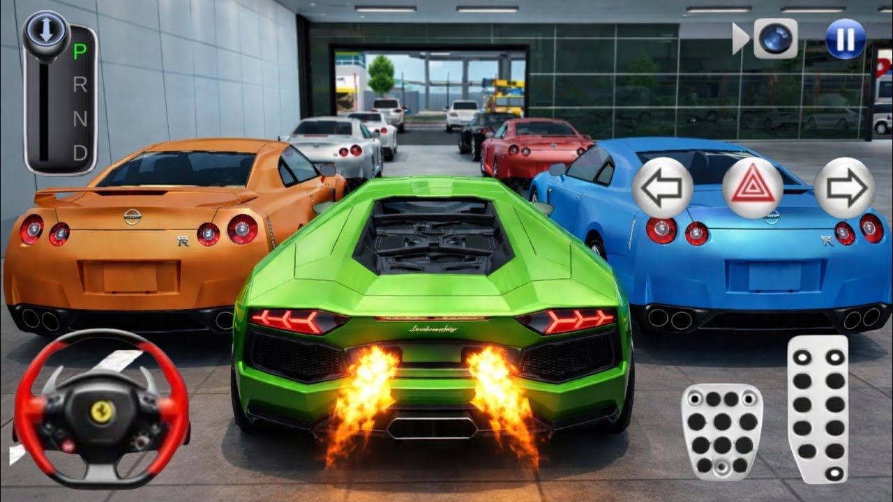 🔥Brand New🏎️ Lamborghini 🎉Purchased in Showroom || 3d driving class 2 || #gameplay #trending #viral 