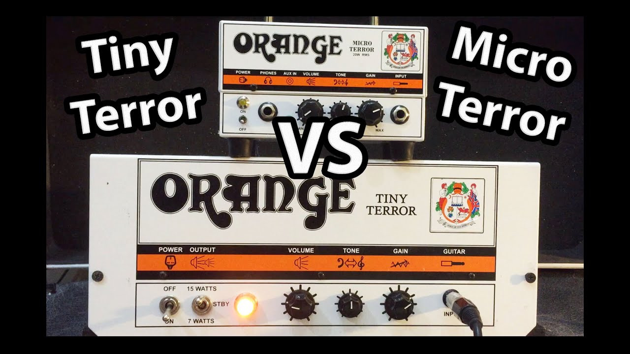 Orange Tiny Terror VS Micro Terror!