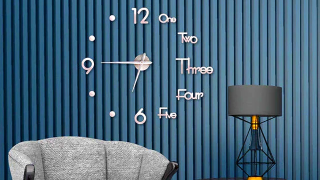 DIY 3D Wall Clock │ Home Decor Clock │ Supreme Mart Collection