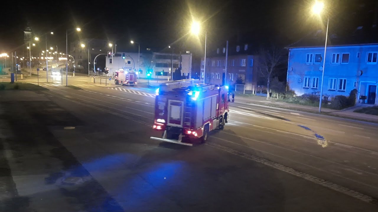 Nocny wyjazd GBA i GCBA | SA PSP Poznań