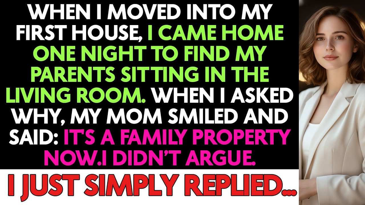 When I Moved Into My First House Alone, I Came Home One Night To Find My Parents...