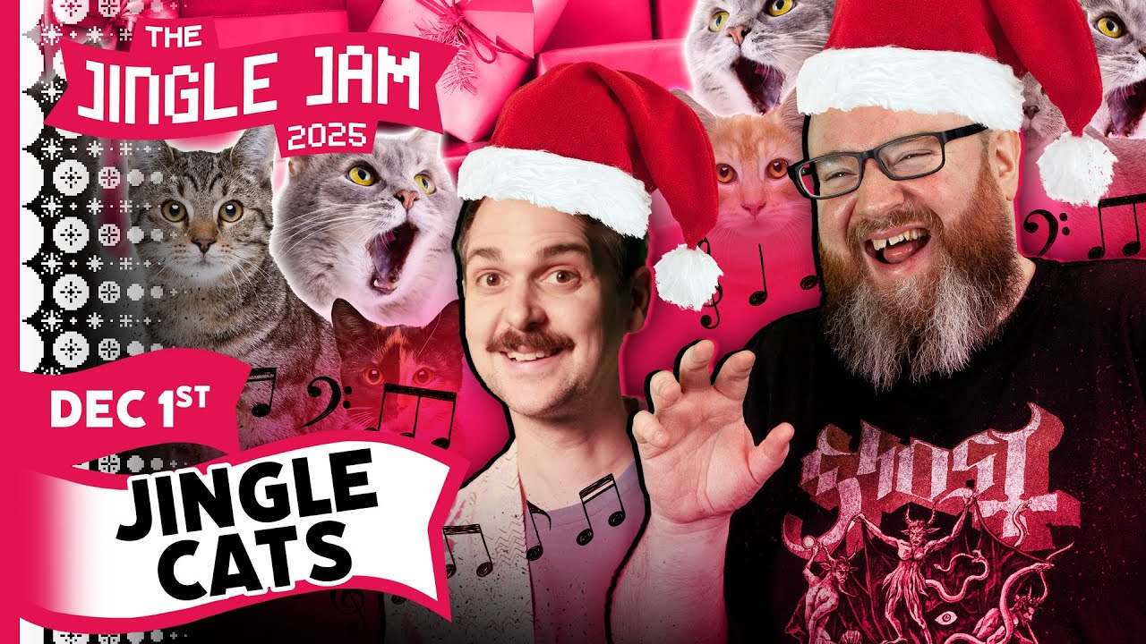 Jingle Cats with Lewis & Simon | Jingle Jam 2025 Day 1