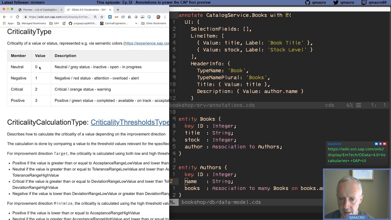 Ep.32 – Annotations to power the CAP fiori-preview
