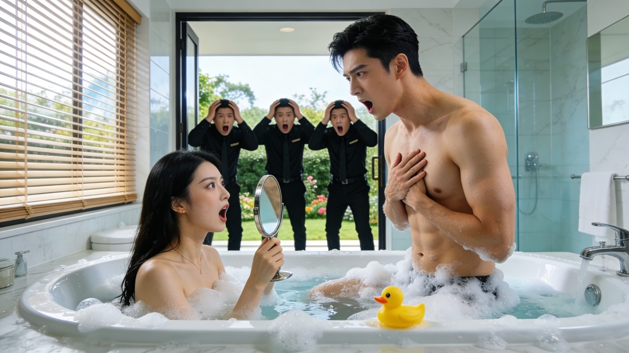 Tukar jiwa dengan CEO! Pria keras jadi lembut, gadis lemah jadi kuat… cinta pun lahir