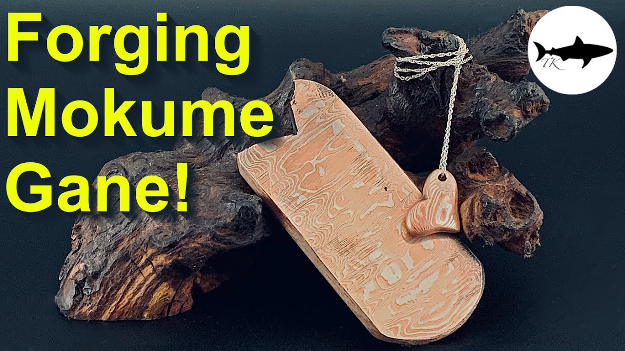 Forging Beautiful Nickel Copper Damascus
