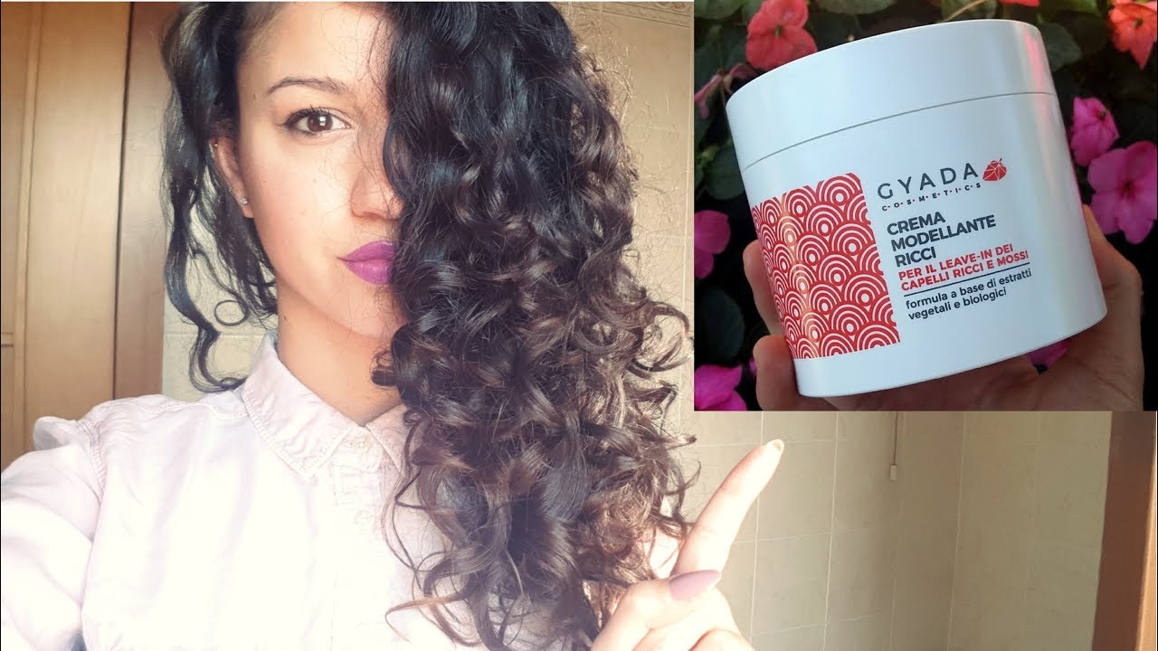 CAPELLI RICCI - Crema modellante di Gyada Cosmetics, prova e recensione + Chiarimenti