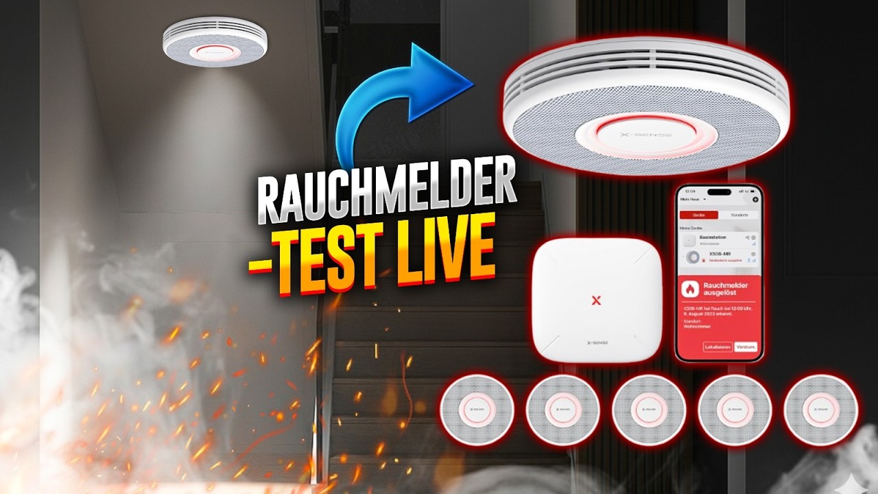 X Sense Rauchmelder: Feueralarm mit Sprachansage?! Das kann dein alter Melder nicht!