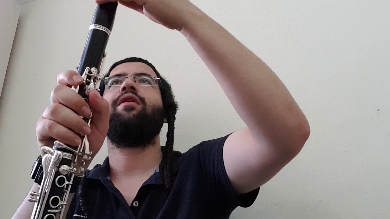תפעול קלרינט בסיסי שיעור ראשון