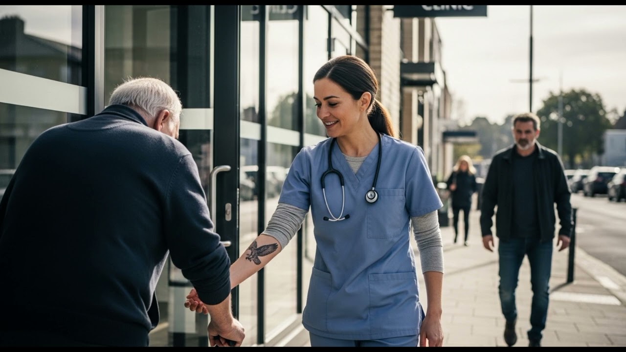 Hello, Sir! My Older Sister Has That Tattoo Too!” — The Hell Angels Biker Froze in Total Shock