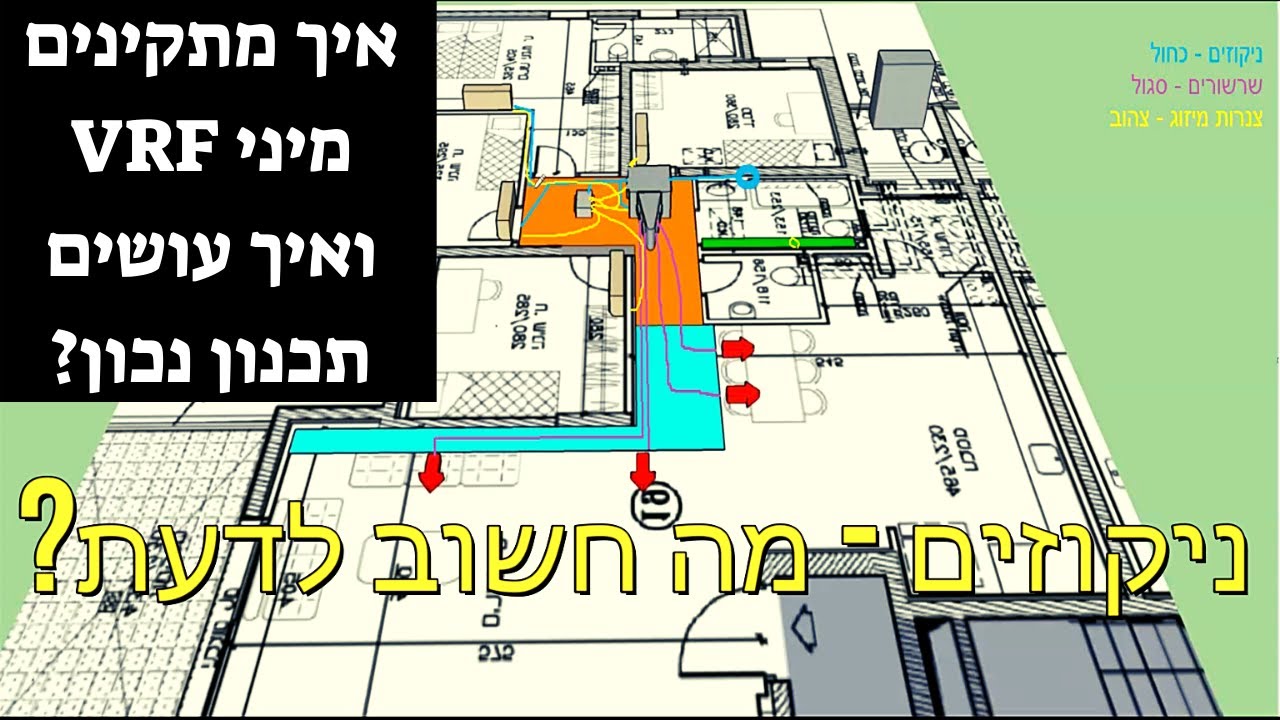 איך להתקין ולתכנן בעצמך מערכת מיני VRF - כל הפרטים שחייבים לדעת לפני שמתחילים!