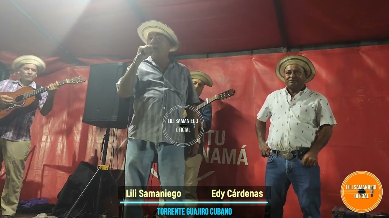 Torrente Guajiro Cubano. Lili Samaniego y Edy Cárdenas. Tonosí, 2025.
