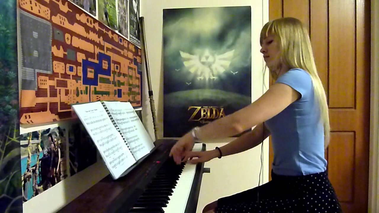 Lara plays SKY Theme Forever (영원) on piano (Tidus and Yuna's Theme)