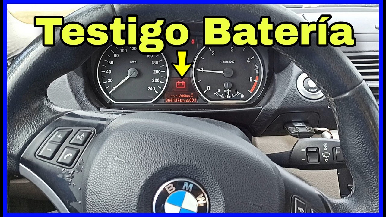 BMW 118D N47 | Símbolo de Batería Encendido Diagnóstico, Cambio de Alternador y Regulador
