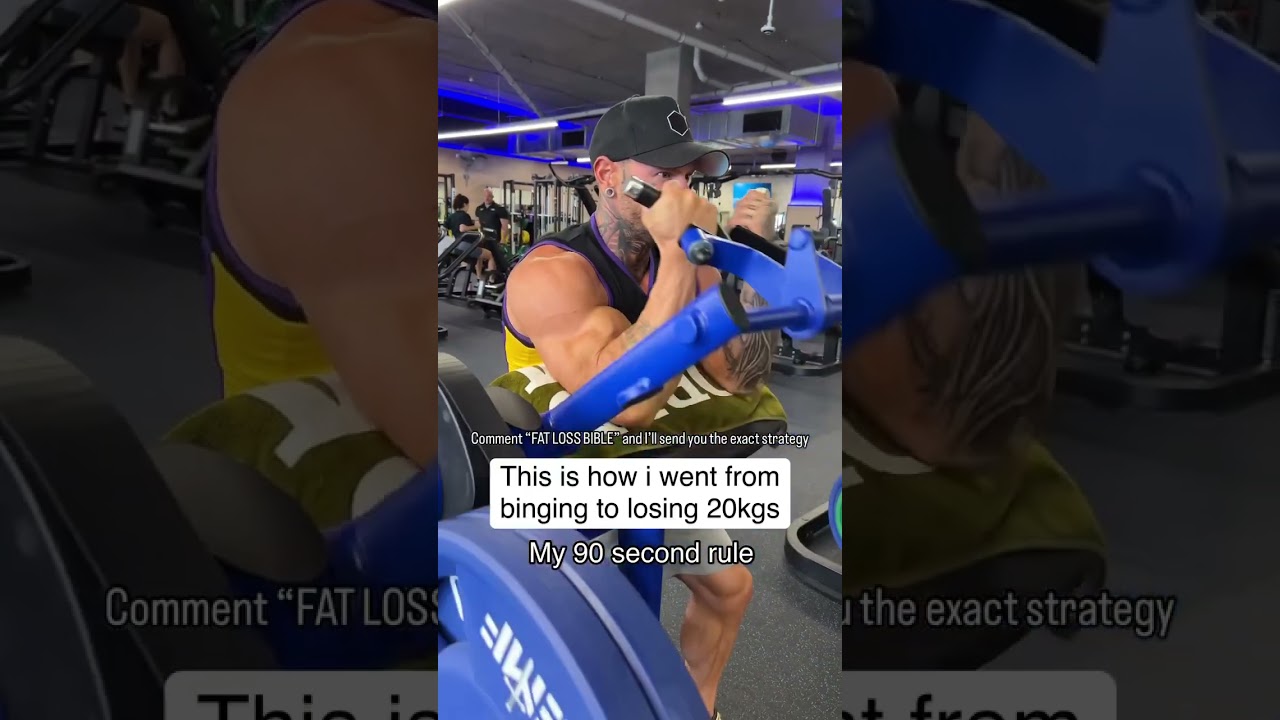 This is how i went from binging to losing 20kg