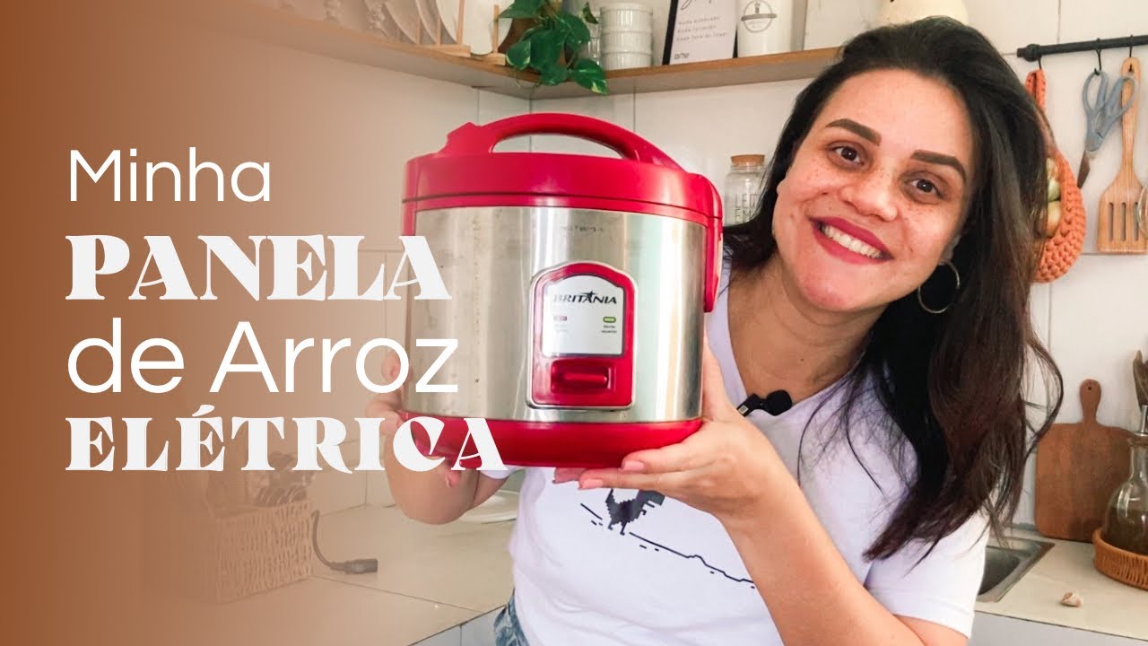 Panela Elétrica de Arroz Britânia | 2L 6 Xícaras | Review Jéssica Peck