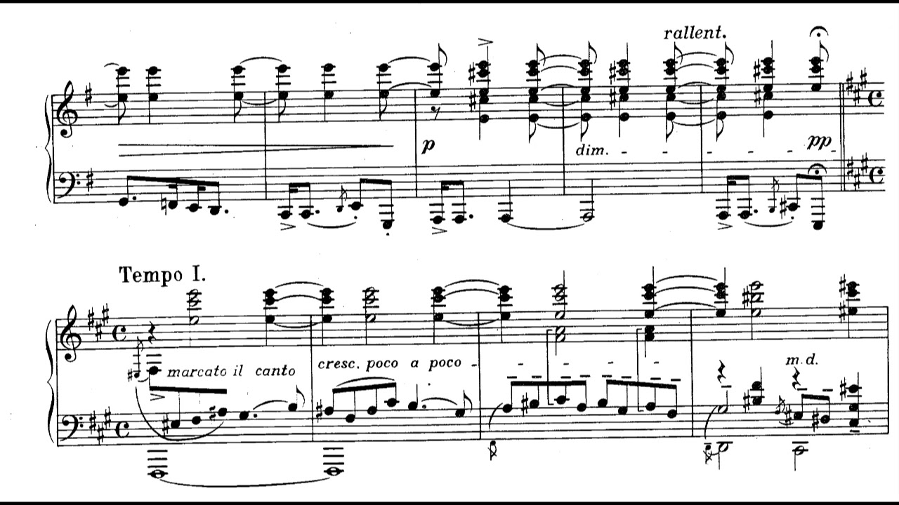 Zoltán Kodály - Dances of Marosszék for Piano (1927) [Score-Video]