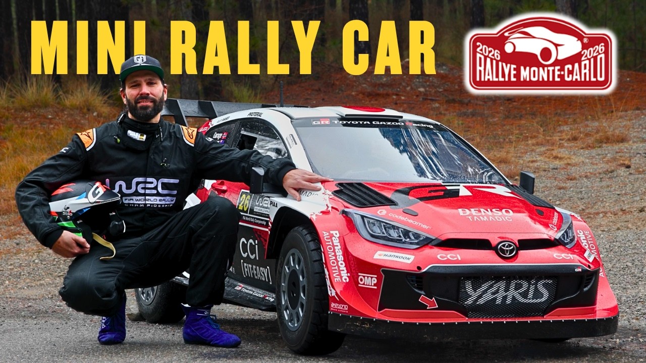 Мой мини-раллийный автомобиль на ралли Монте-Карло! ...Что думали команды WRC?