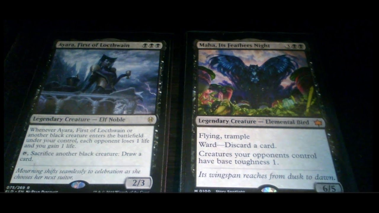 AYARA, FIRST OF LOCTHWAIN  - EDH COMMANDER ** UPDATED DECK TECH SEPT 2024