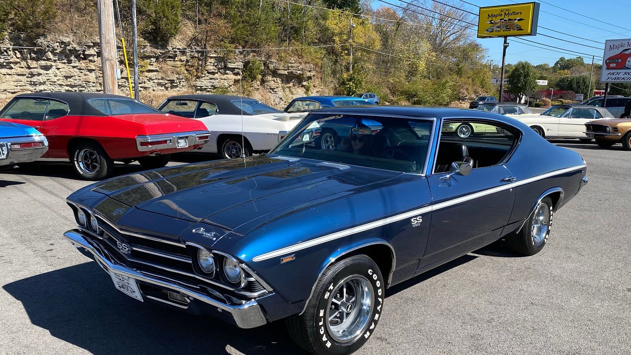 Test Drive 1969 Chevrolet Chevelle Super Sport 4 Speed SOLD $47,900 Maple Motors #1908