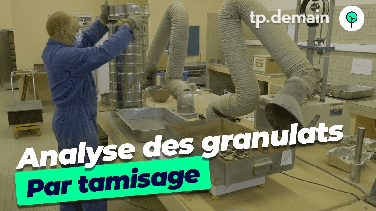 Analyse granulométrique par tamisage