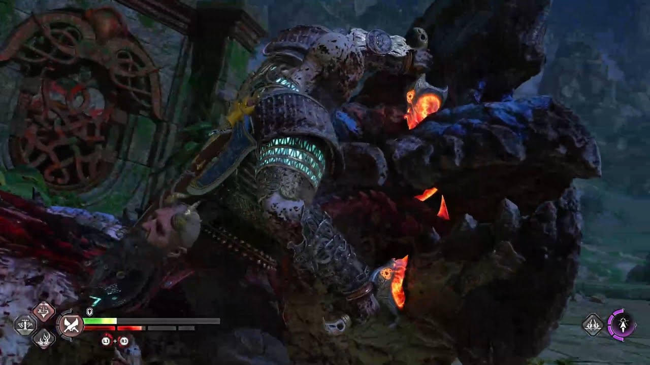 The Corpse Eater Dragon Boss fight