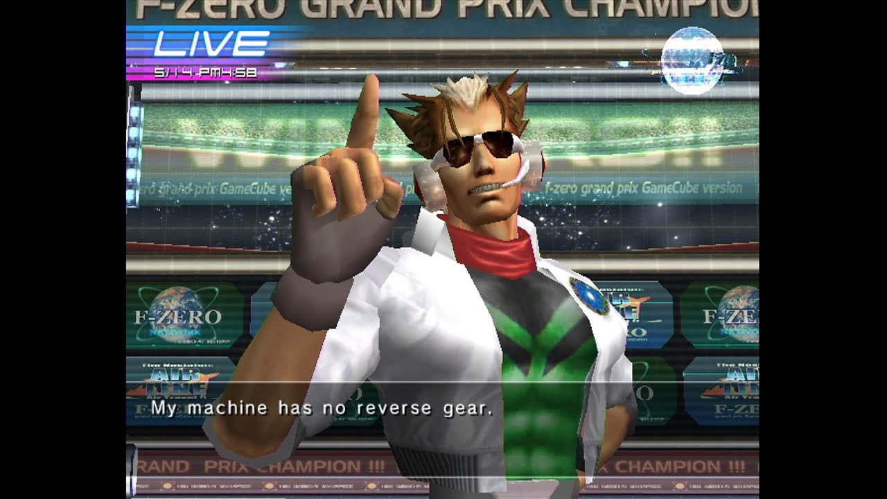 F-Zero GX TV Interviews in HD: Pilot #10 - James McCloud